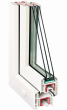 Металлопластиковое окно Rehau Ecosol-Design 60